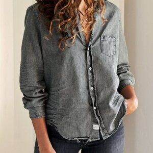 F & E - "Eileen" Famous Denim-Gray Relaxed Fit